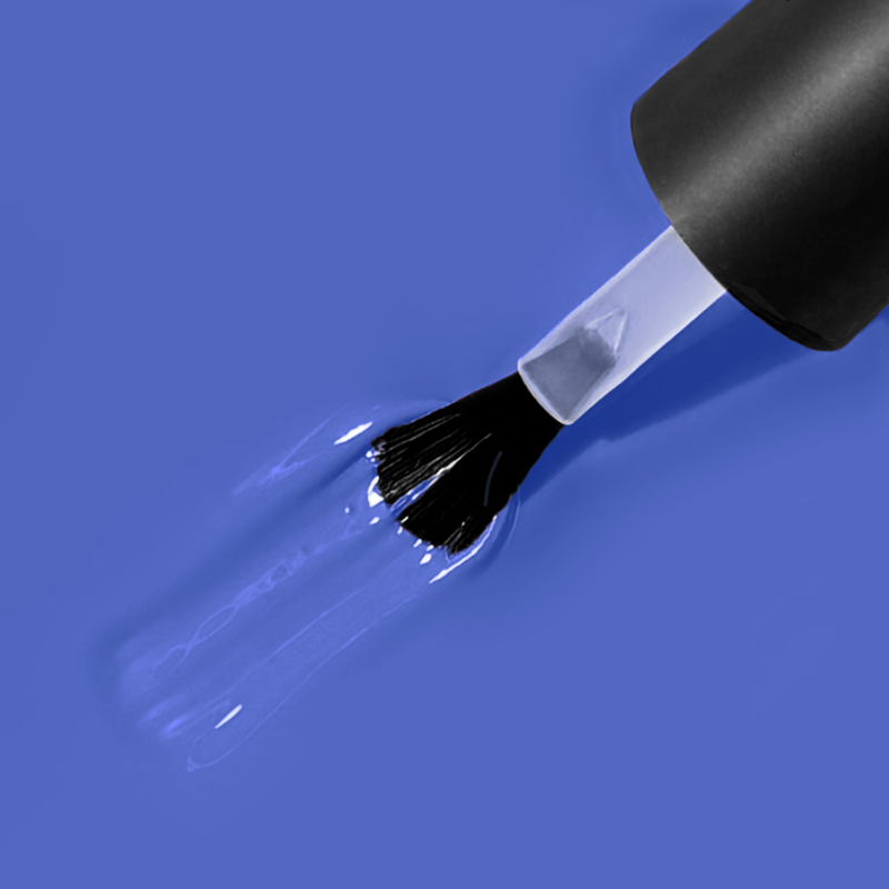 Brush swipe ELECTRIC BLUE Brush swipe ELECTRIC BLUE