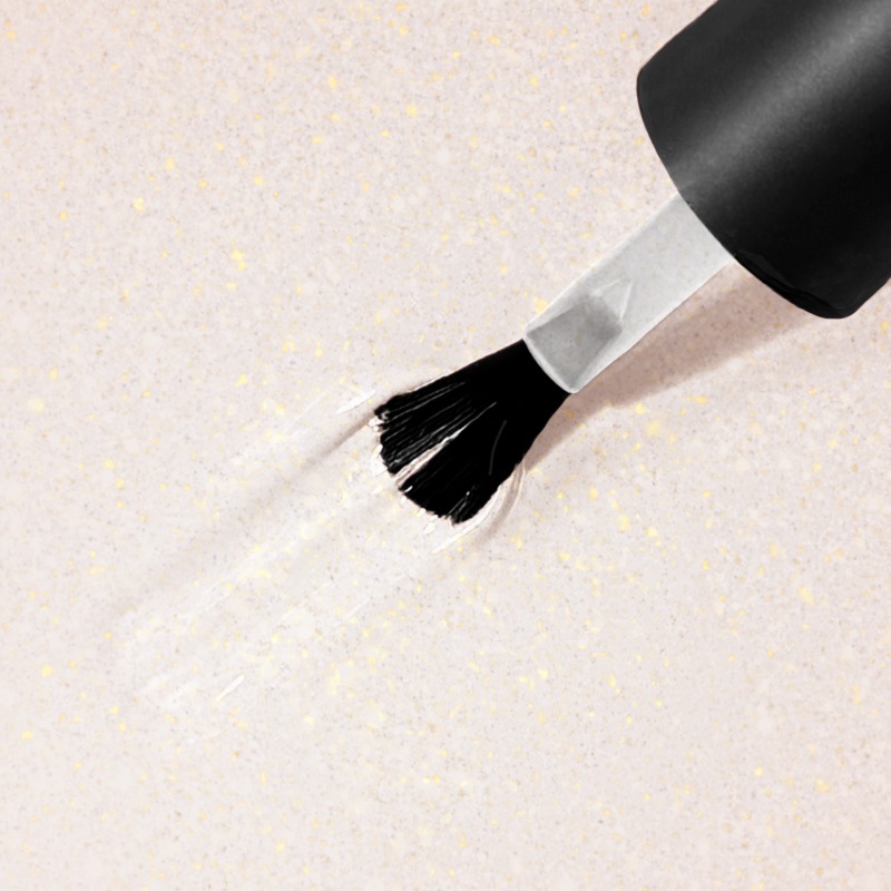 Catwalk Champagne brush swipe Catwalk Champagne brush swipe